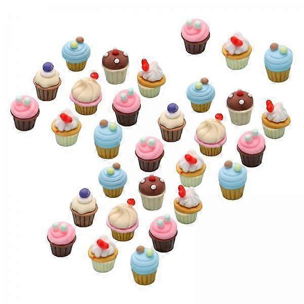 3x 30x Mini Cupcake Decoration for Phone