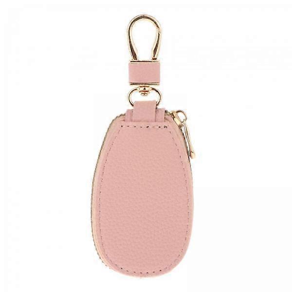 2xCar Key Fob Case Key Chain Zipper Case Protector Practical Car Key Bag