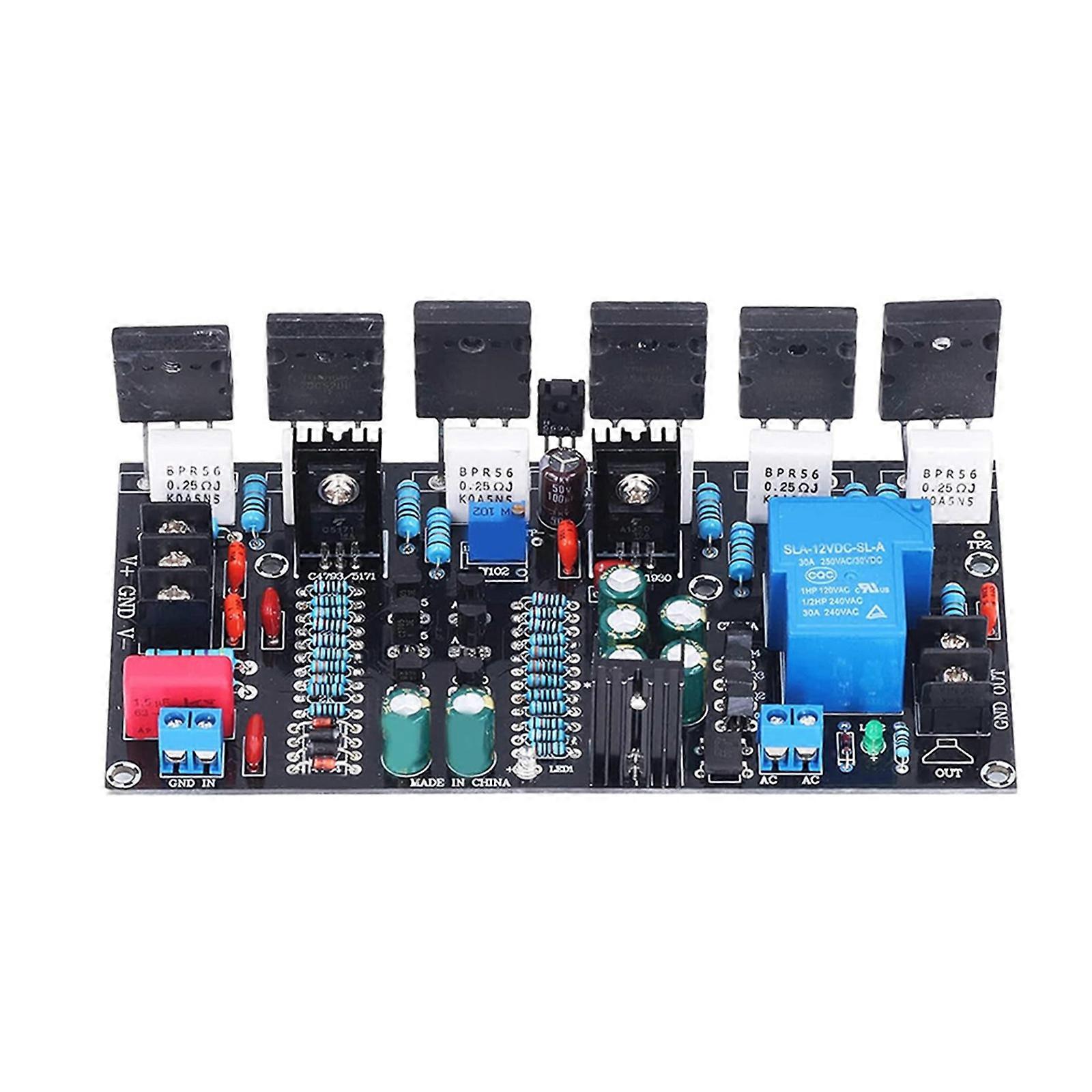 300W Music Amplifier DC±20‑90V Single Channel Module Rear Amplification Board