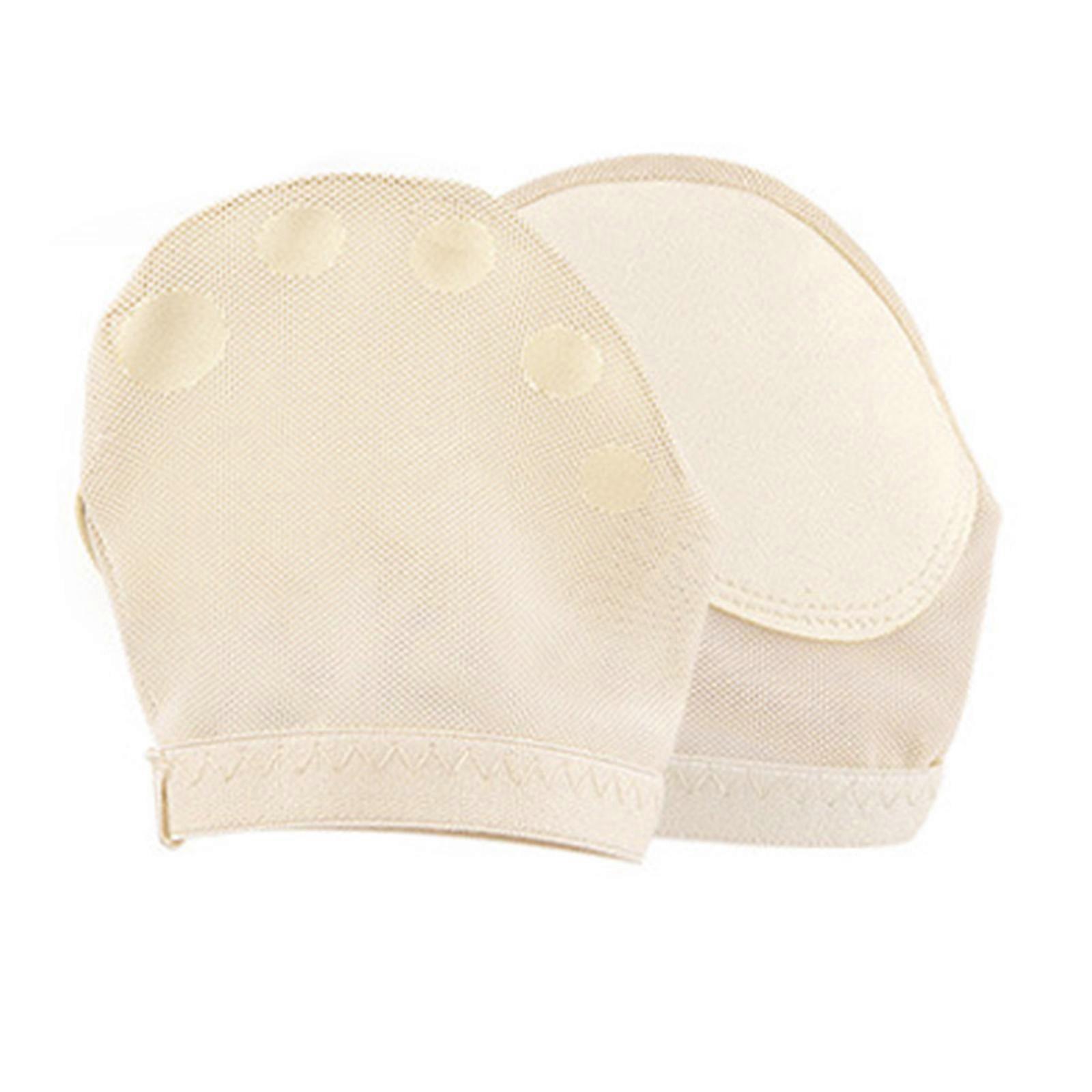 Coussinet en tissu pour le soin des pieds Coussins métatarsiens antidérapants Coussinet Support de l’avant-pied Outil de soins des pieds unisexe avant pour le pied XL