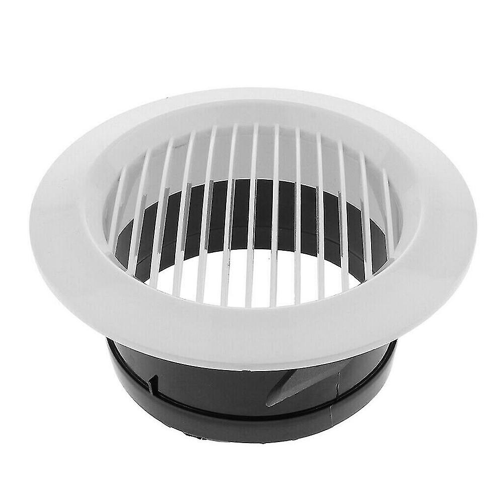 Air Vent Grille Circular Indoor Ventilation Outlet Duct Pipe Cover Cap