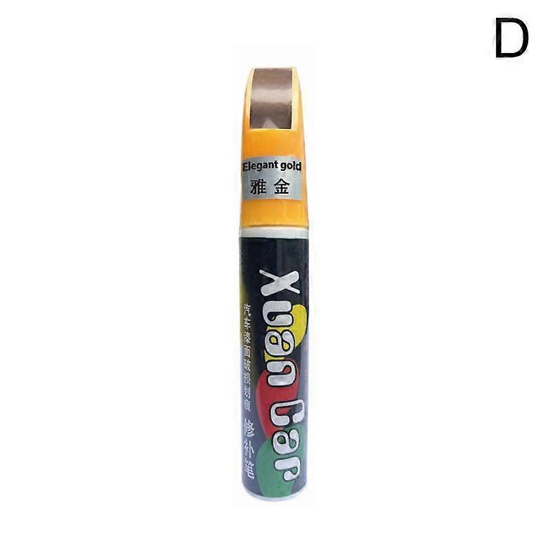 قلم لمس السيارة الذهبي (D) $ ، إصلاح طلاء السيارة ، قلم لمس خاص للسيارة ، قلم طلاء نقطة الخدش ، أبيض متعدد الألوان اختياري