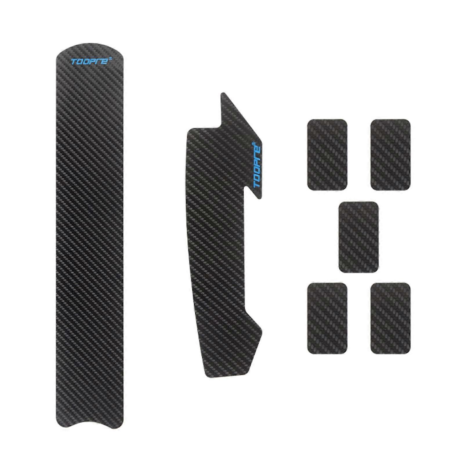 Bicycle Chain Stays Sticker for Frame Protection, Multi-Colour Adhesive Chain Guard, Durable & Waterproof Design