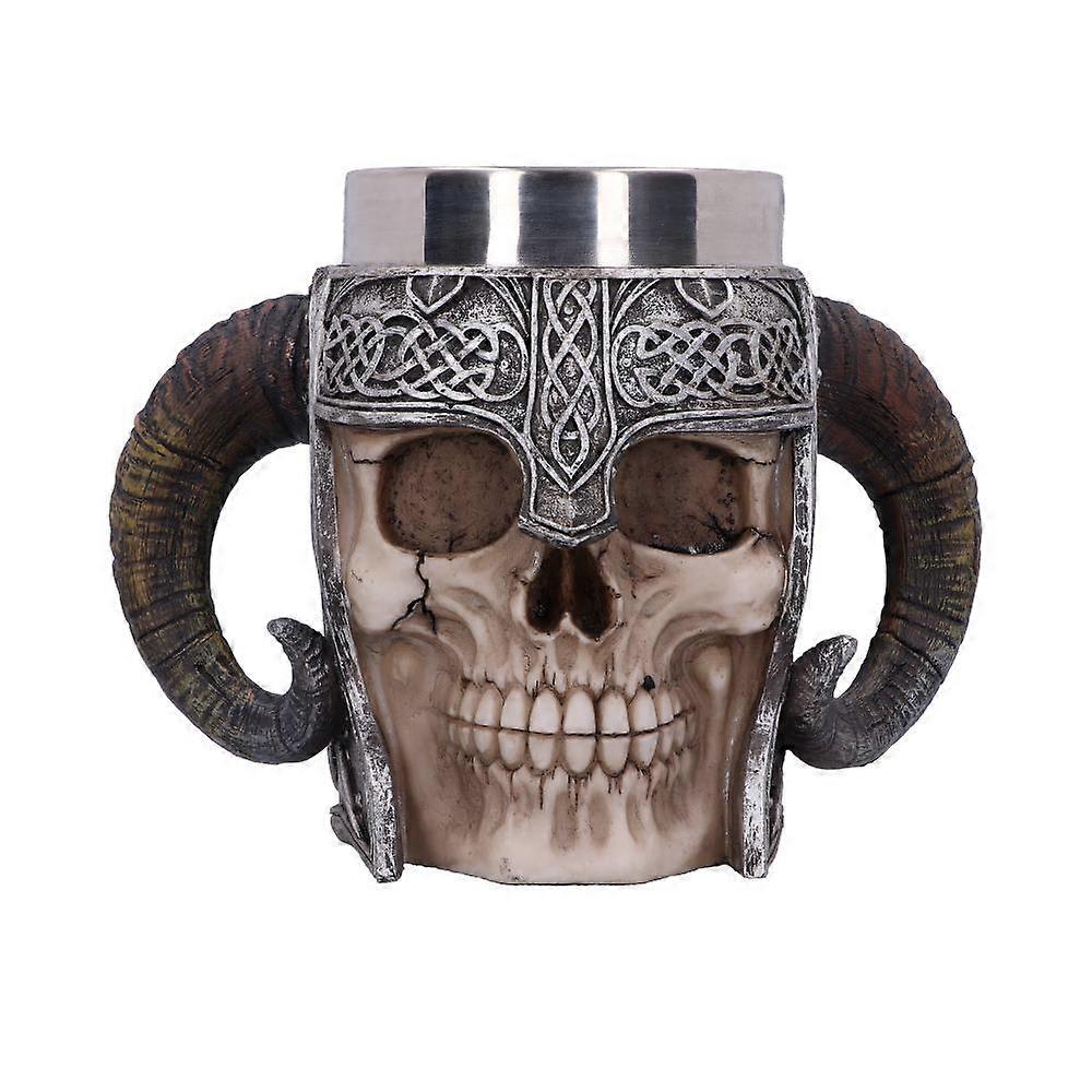 Căști cu craniu viking Cană istorică