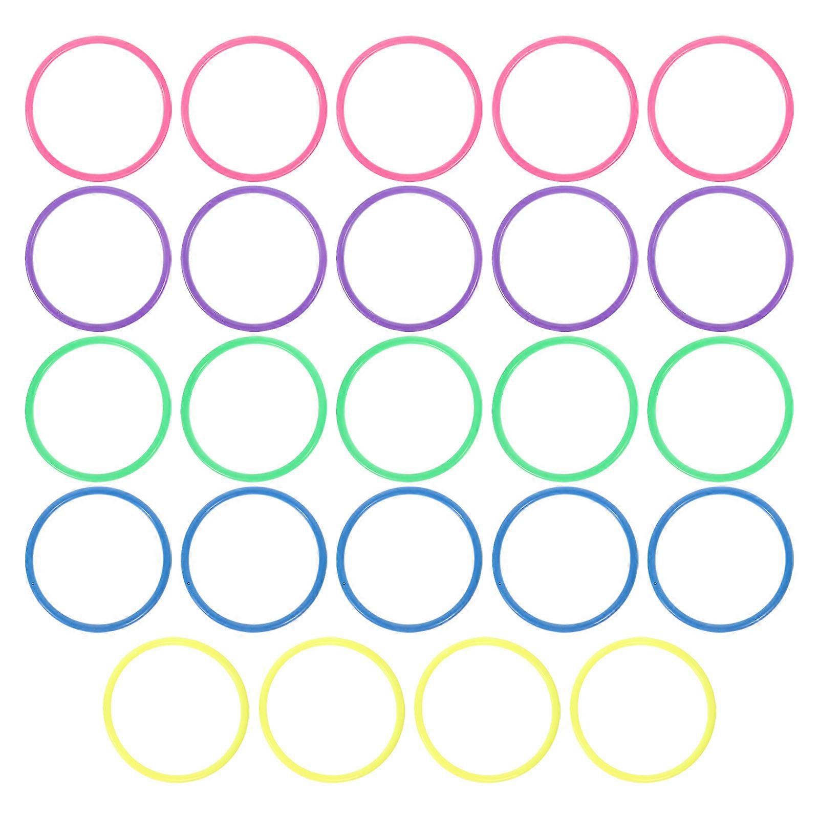 It looks like you're referring to a product listing for **24pcs Agility Rings**, which are likely used as **plastic toss rings** for games, training,