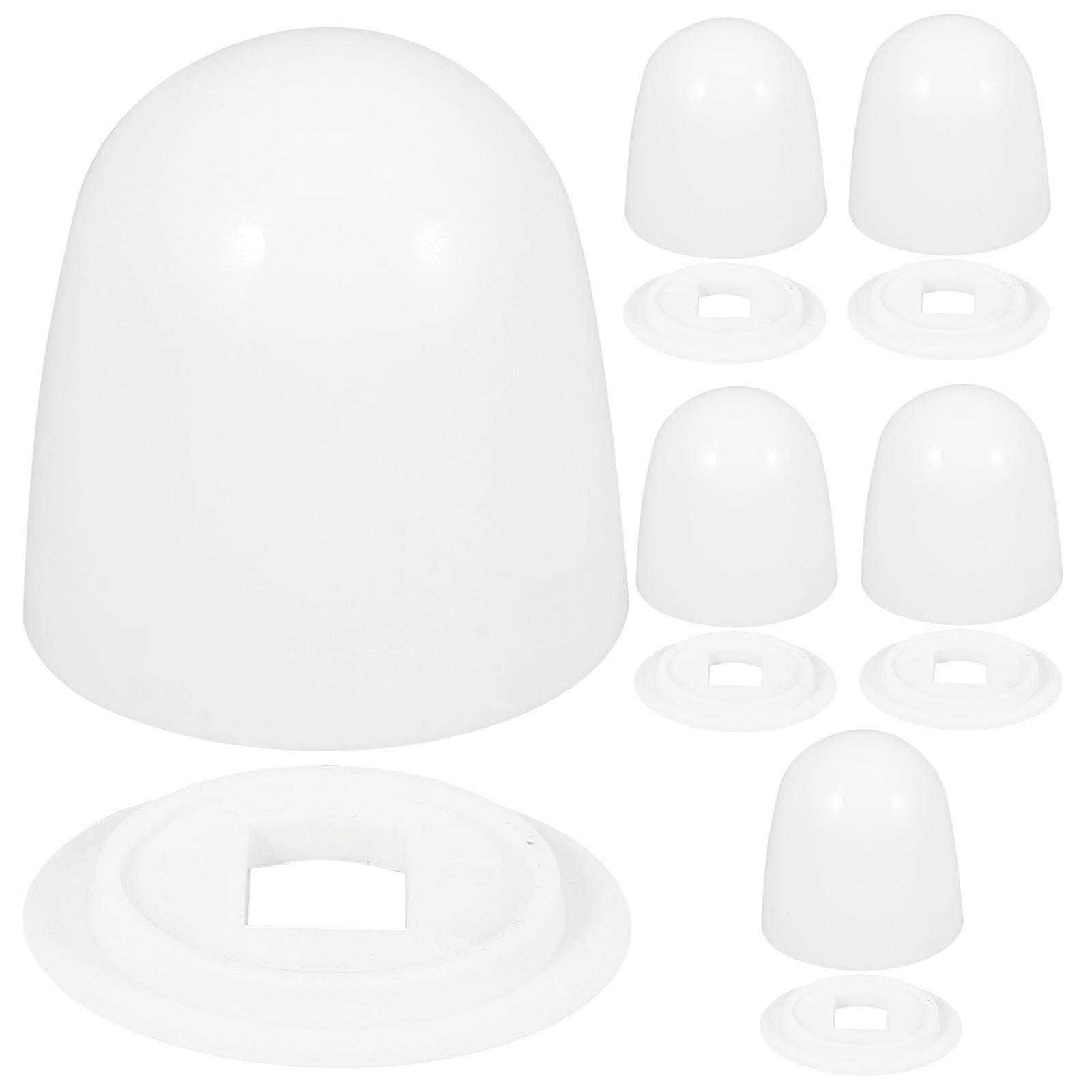 Toilet Floor Bolt Caps, Sturdy Construction for Long-term Use in Bathrooms