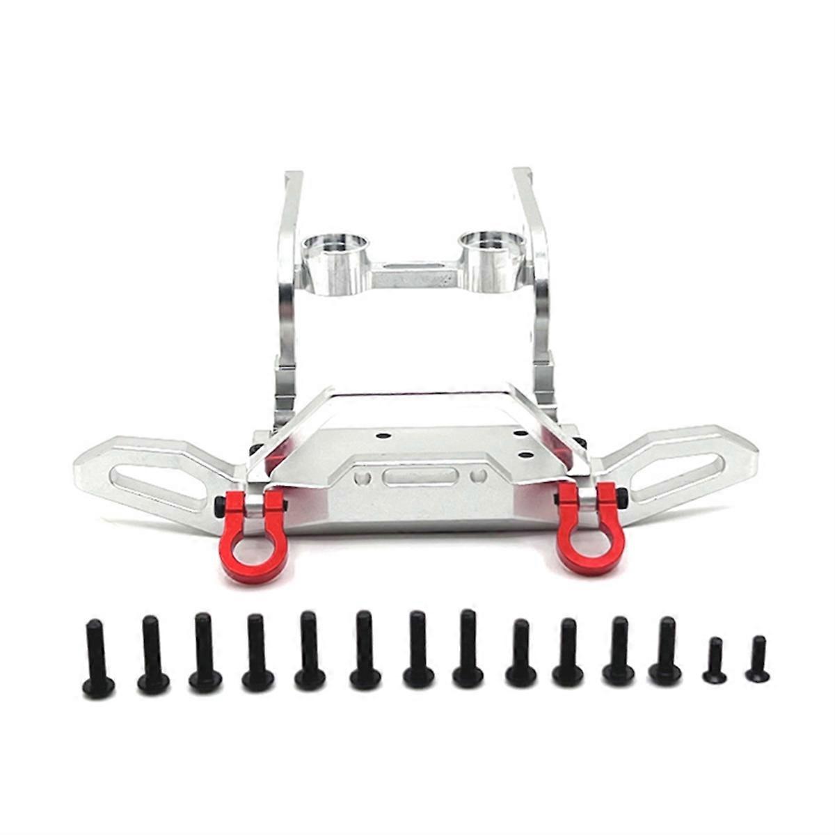 RC Auto Upgrade Frontstoßstange Kit für 1/12 H12Y H12Y + RC Auto Upgrade Zubehör Silber