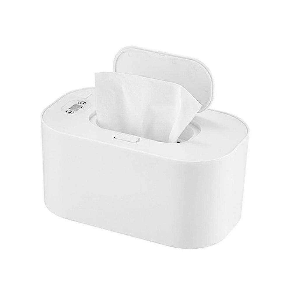 New Baby Wipe Heater Wet Towel Dispenser Napkin Heating Box Home/car Use Mini Wipe Case Wipes White