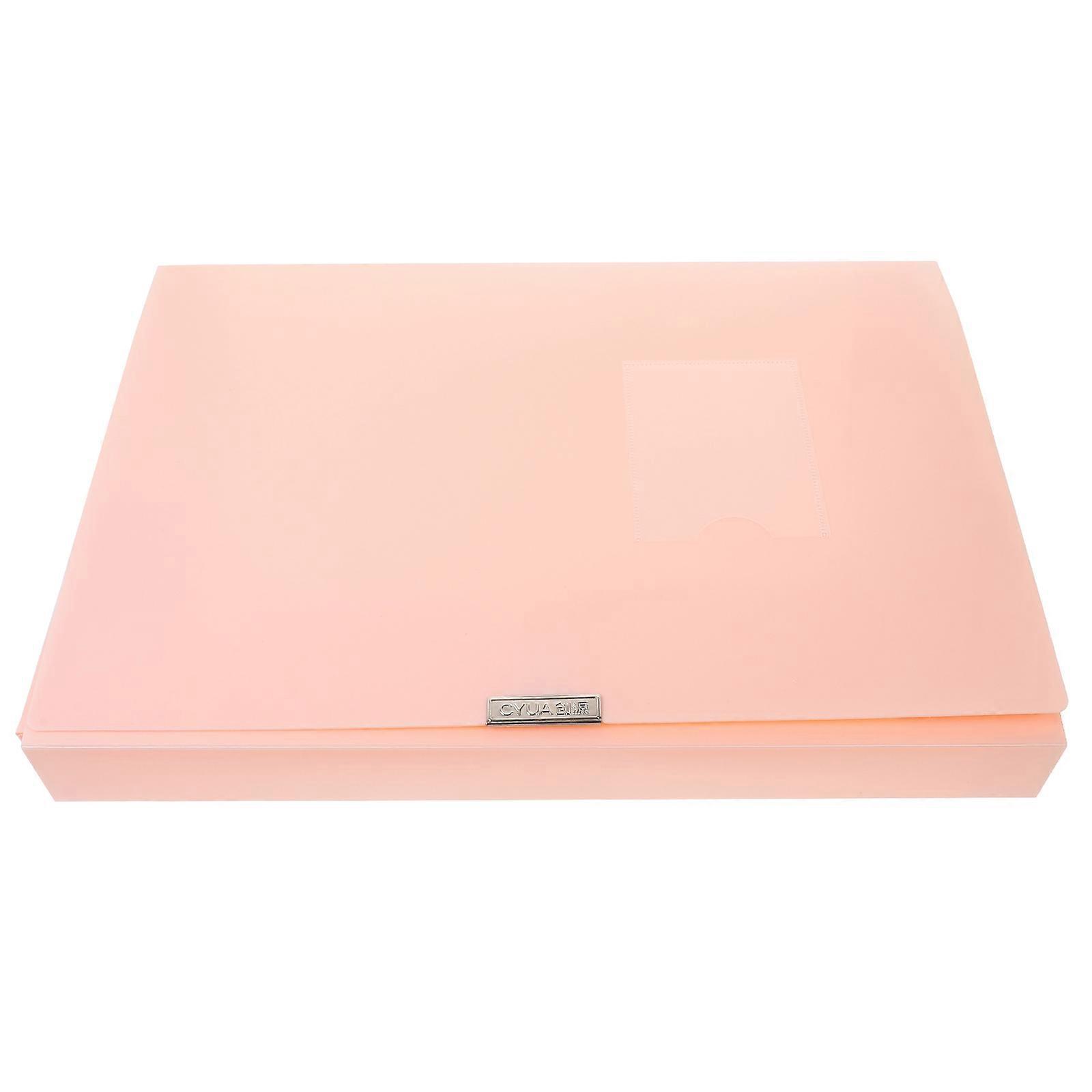 Document Organizer File Storage Box For Students Office Workers With Desktop Tidying Function 31.60X24.00X2.00CM 1Set