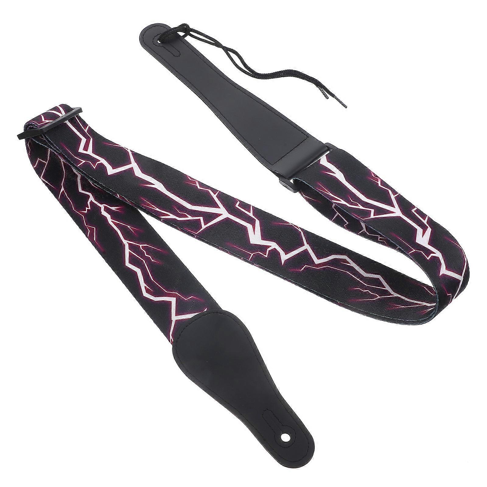Stylish Guitar Replacement Strap for Electric and Bass Guitars – Comfortable Playing Design