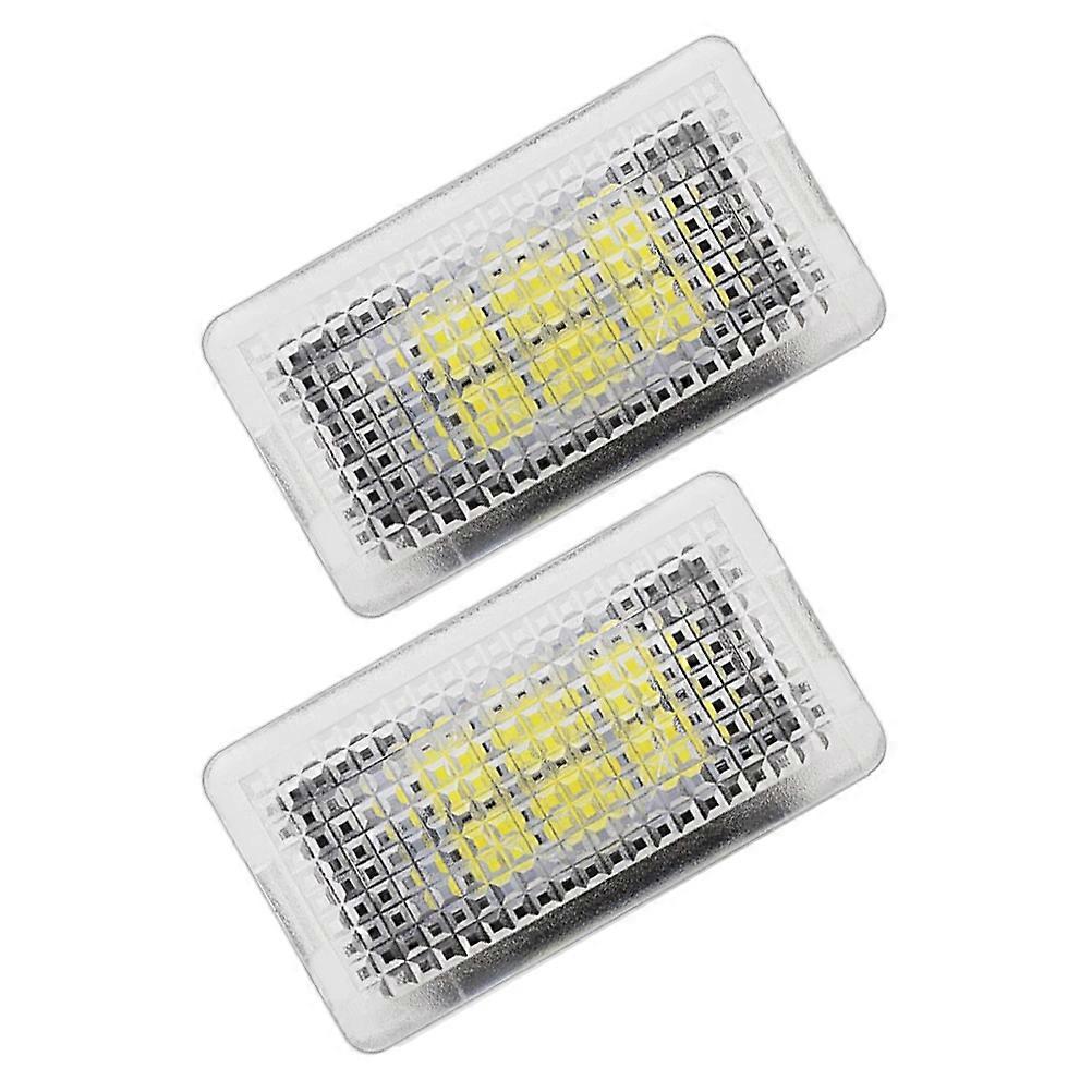 Door Lamps, 2 Pcs, Bright Trunk Light for Vehicle Interior, Durable Plug and Play Design, Compatible with Model Y S X