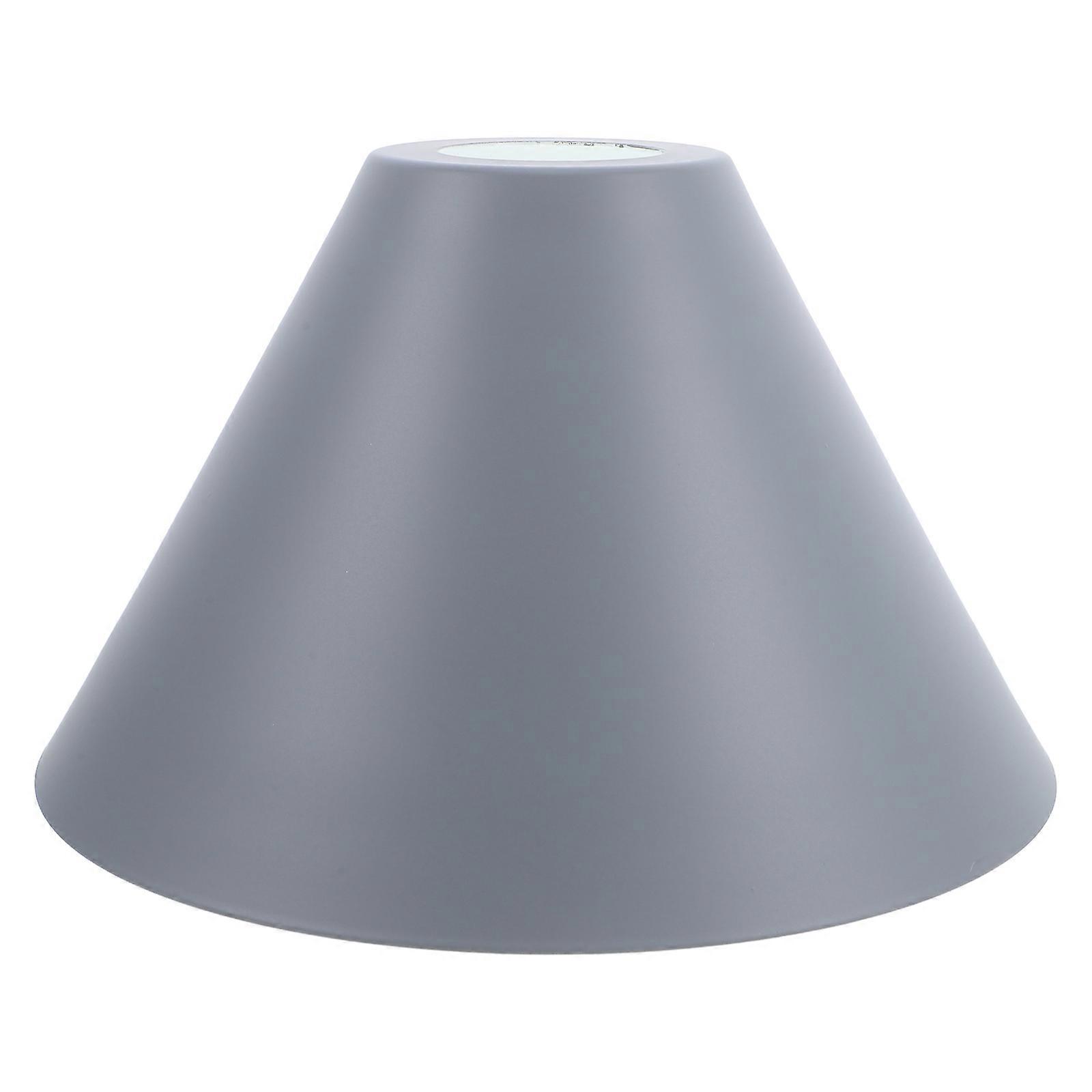 Large Drum Lamp Shade Metal Lampshade For Table Lamp Homeowners Grey 20.00X20.00X12.00CM Durability 1Set