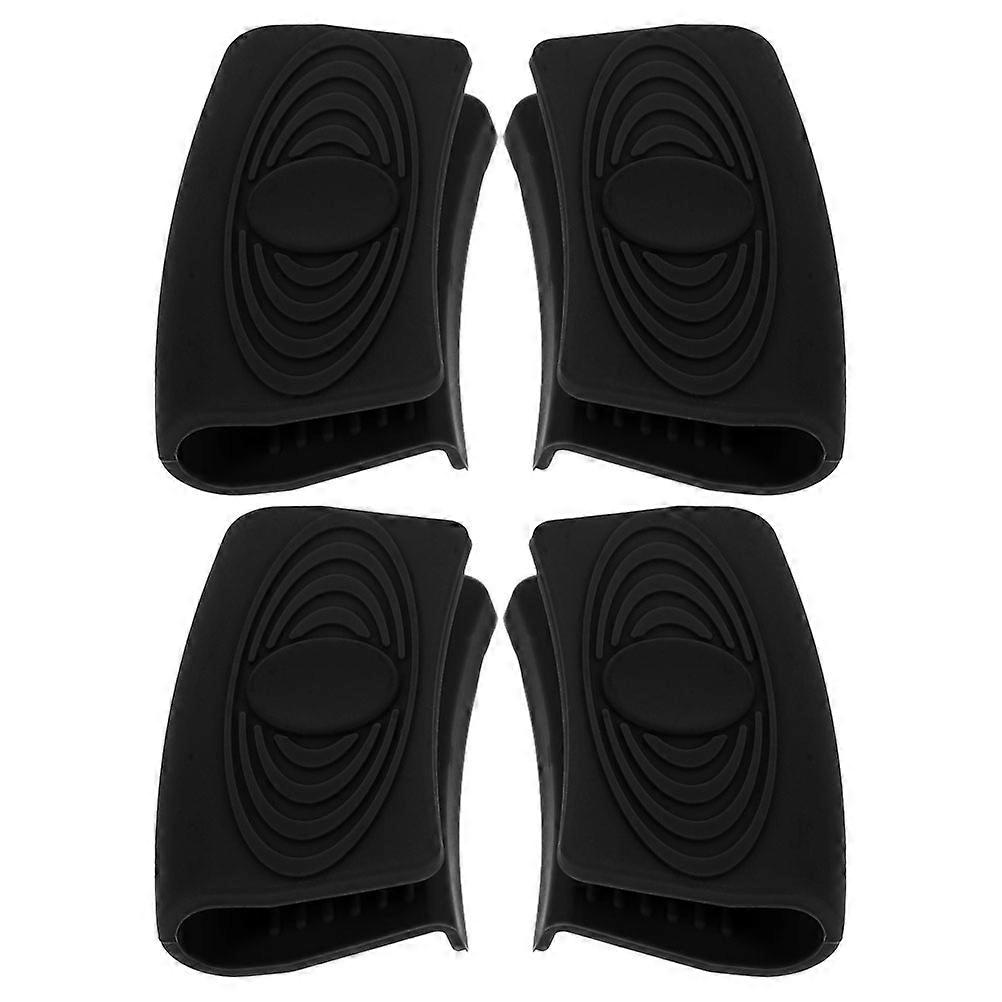 Silicone Pot Holder Sleeves Home Cooks Cylindrical Functional Design 4Pcs