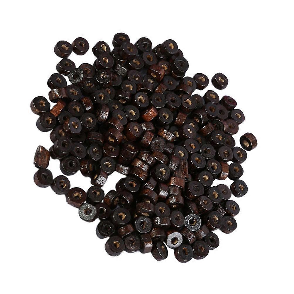 Beads For Jewelry Diy Wooden Beads Cylindrical Earthy Style With Hole Design For Diy Craft Projects 500Pcs