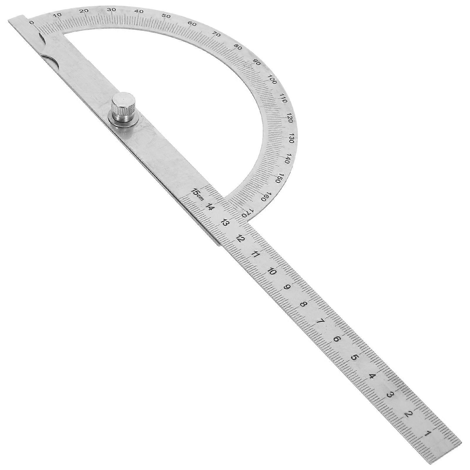 Precision Protractor with Extendable Arm – High Accuracy Measurement Tool for Woodworking, Construction, and DIY Projects