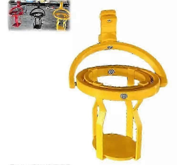 Gyroscopic Cup Holder, 3D Printed - Yellow