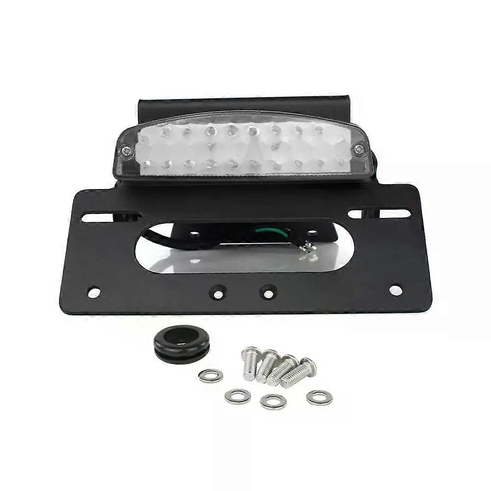 con unique For Suzuki GSX-8S 2023 2024 2025 GSX-8R 2024 2025 Motorcycle License Plate Holder Fender Eliminator With LED Rear Tail Tidy