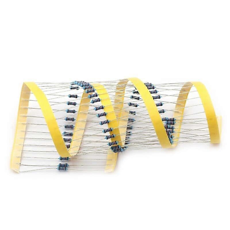 1/4 W precision 1% resistor 100 ohm metal film resistor 0.25 W ohm resistor 800 pcs