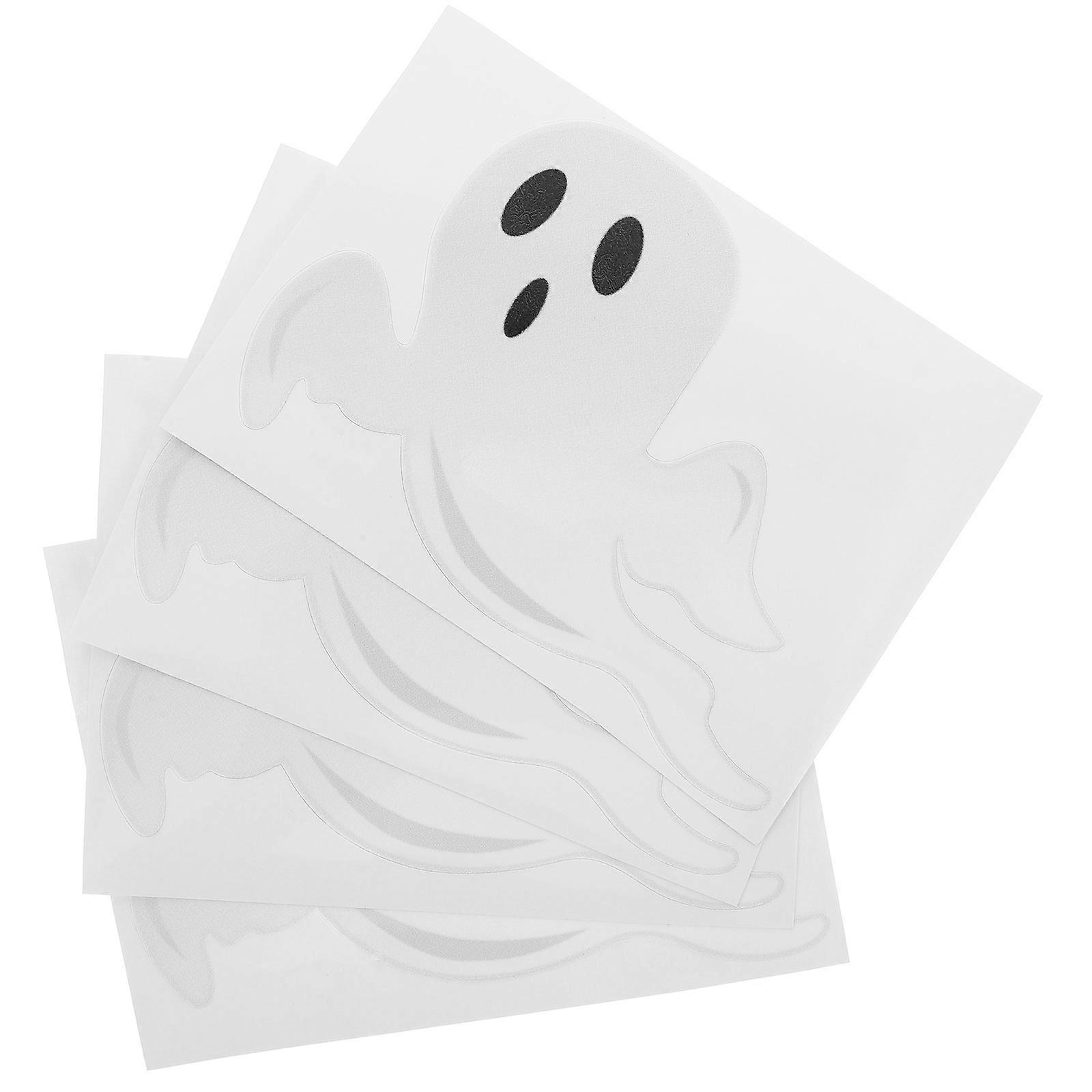 Halloween Car Body Stickers Easy Installation 4Pcs For Car Owners
