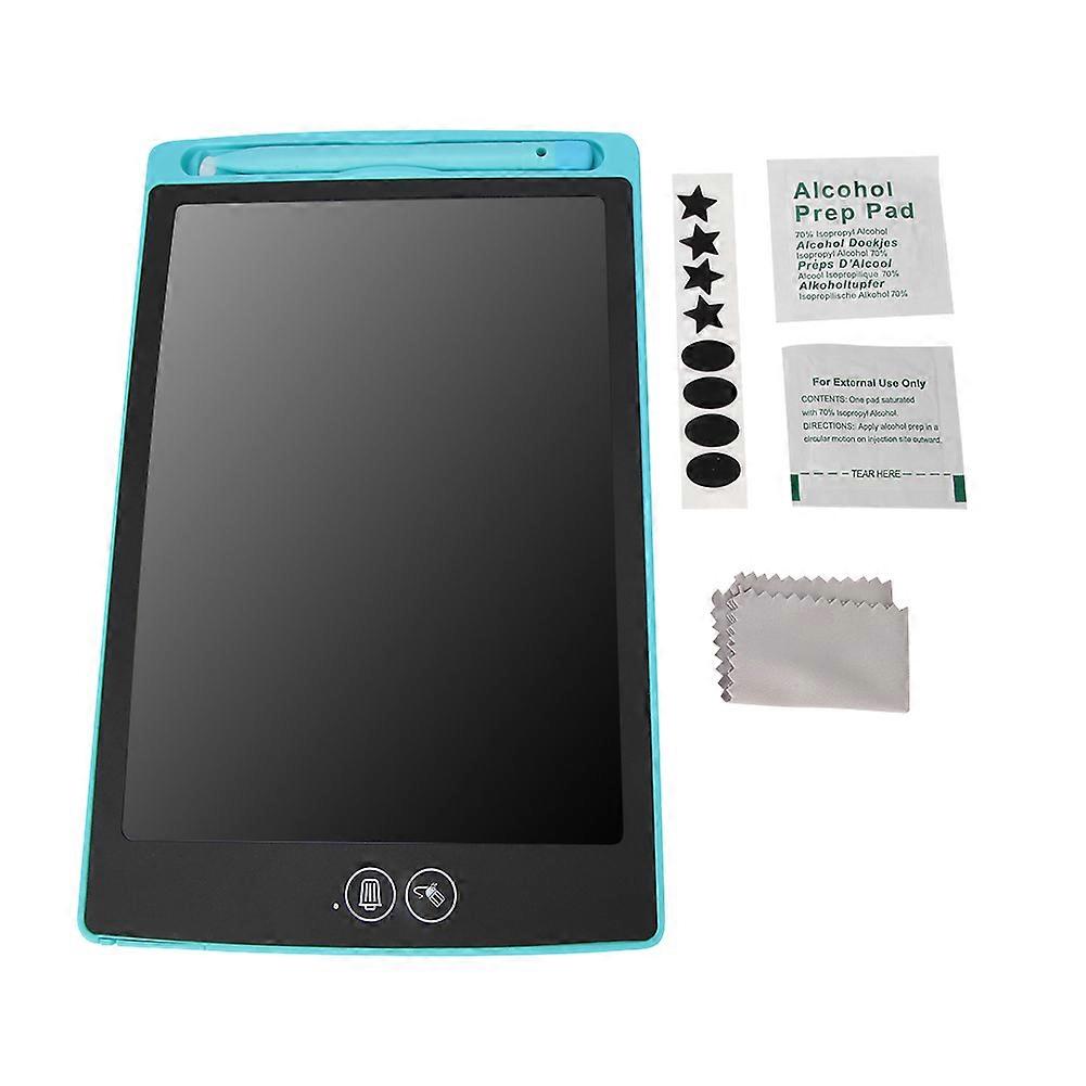 LCD writing tablet Electronic writing and drawing board (15*23cm Blue)