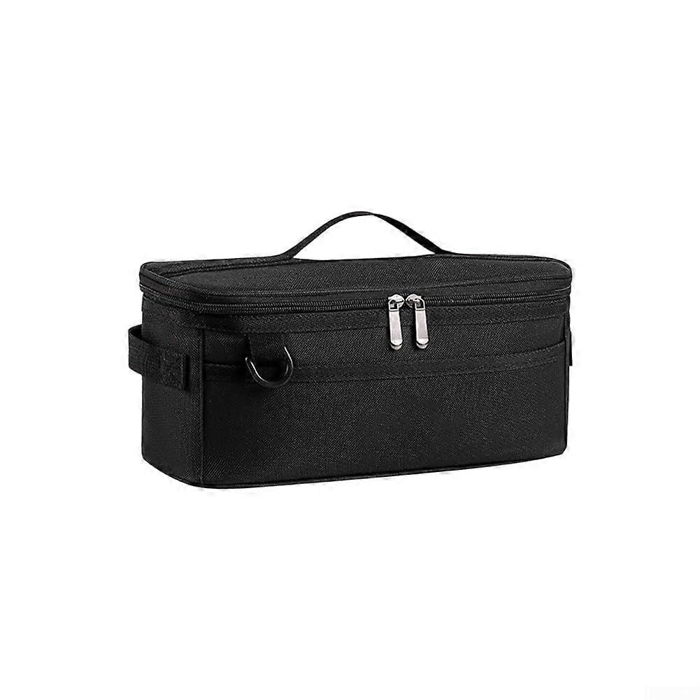 An indispensable camping accessory, lightweight and organizable, waterproof utensil storage solution, As shown, Black