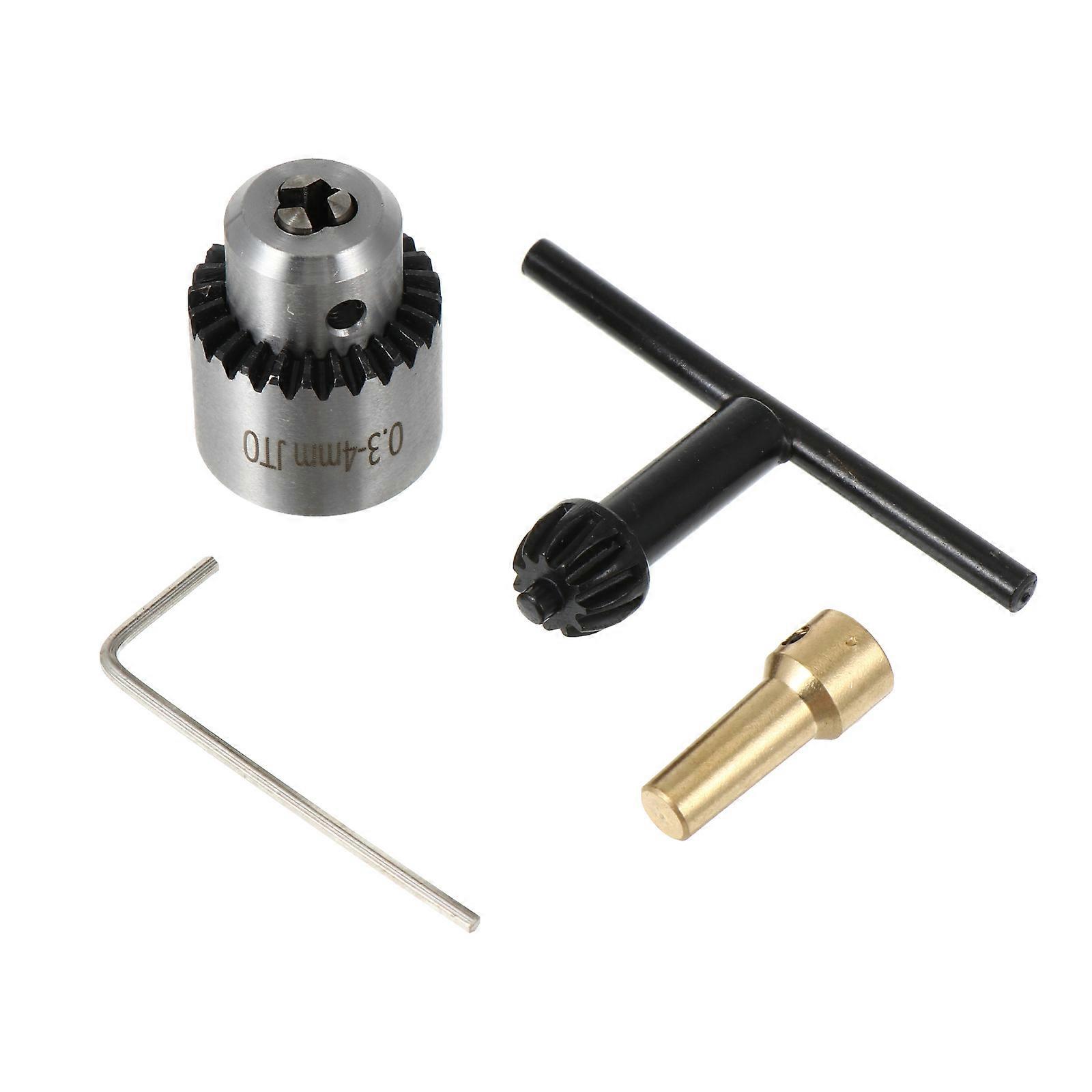 Drill Chuck With Shaft Drill Bit Replacement Impact Drill Use 2.7X2X2CM 4Pcs