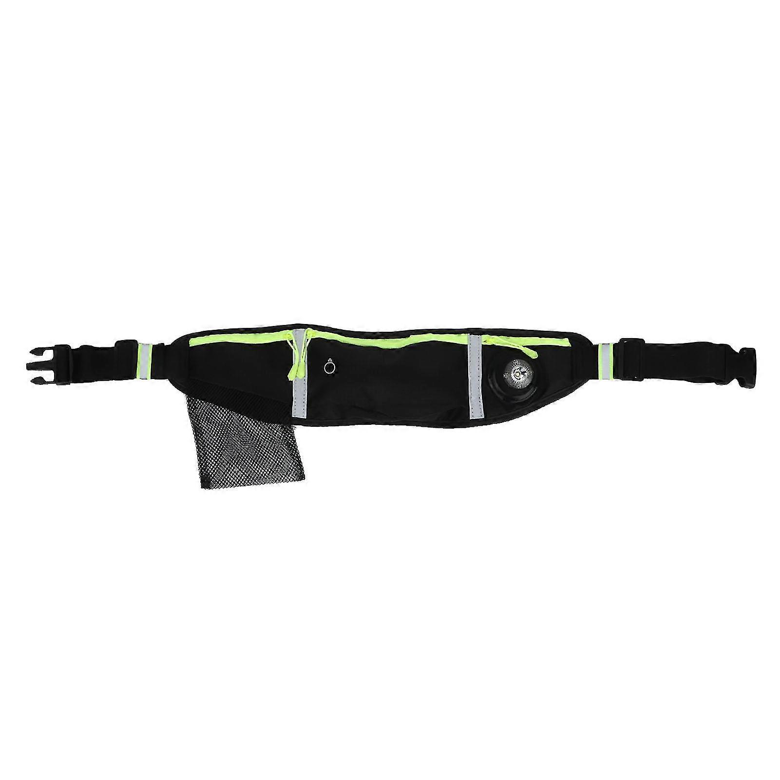 Waterproof Waist Bag with 4 Level LED Lighting for Outdoor Activities, Suitable for Running and Riding