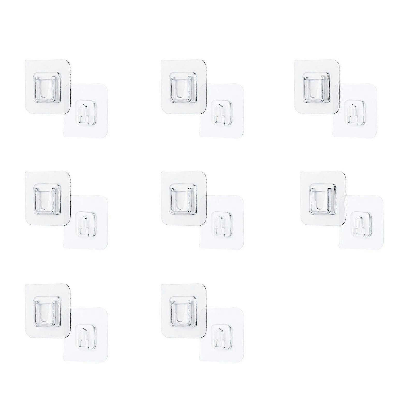 Double-sided Adhesive Wall Hooks Storage Tools Wall Mounted Hooks For Kitchen