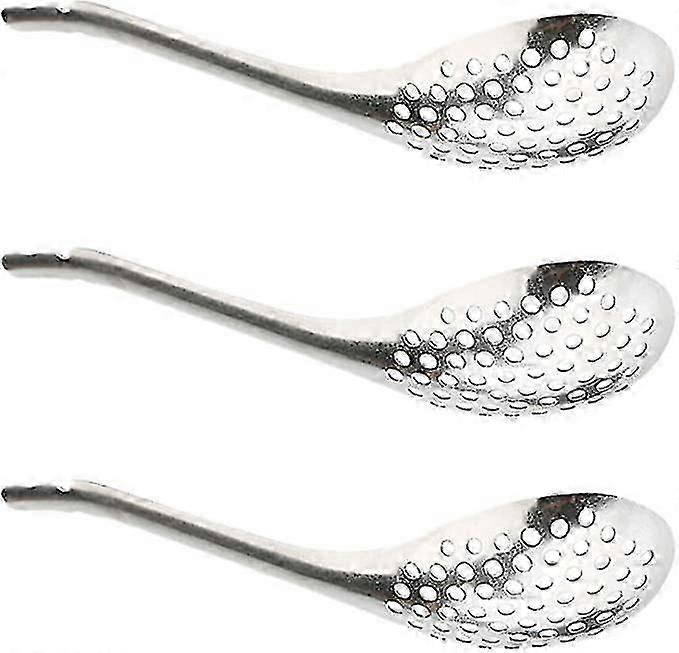 3pcs Stainless Steel Spherification Spoon Set