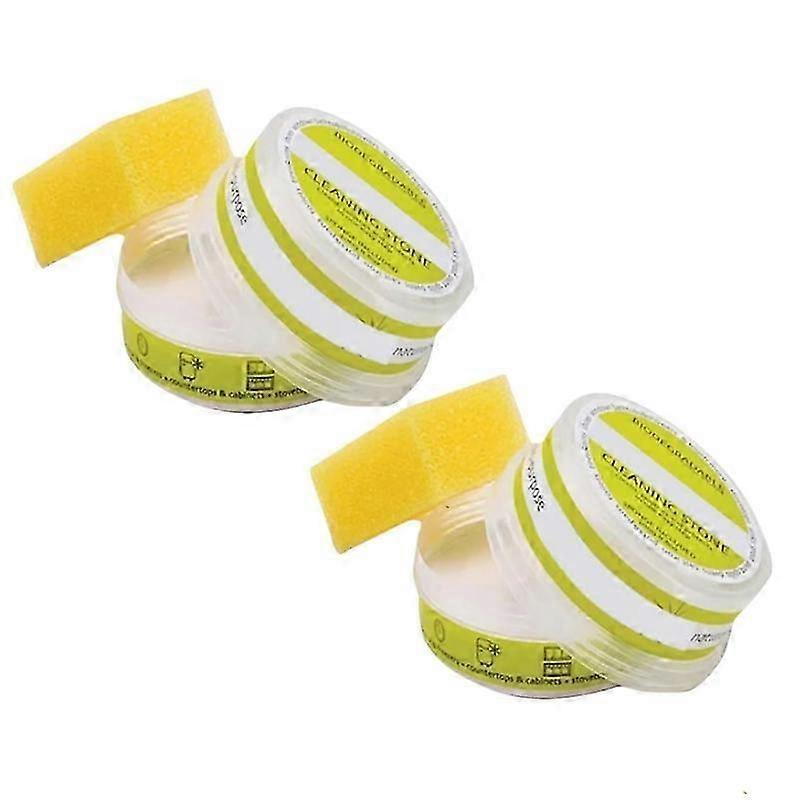 2x pierre de nettoyage écologique, nettoyage du sol de douche en pierre de galets, , nettoyant tout usage Multi Surf