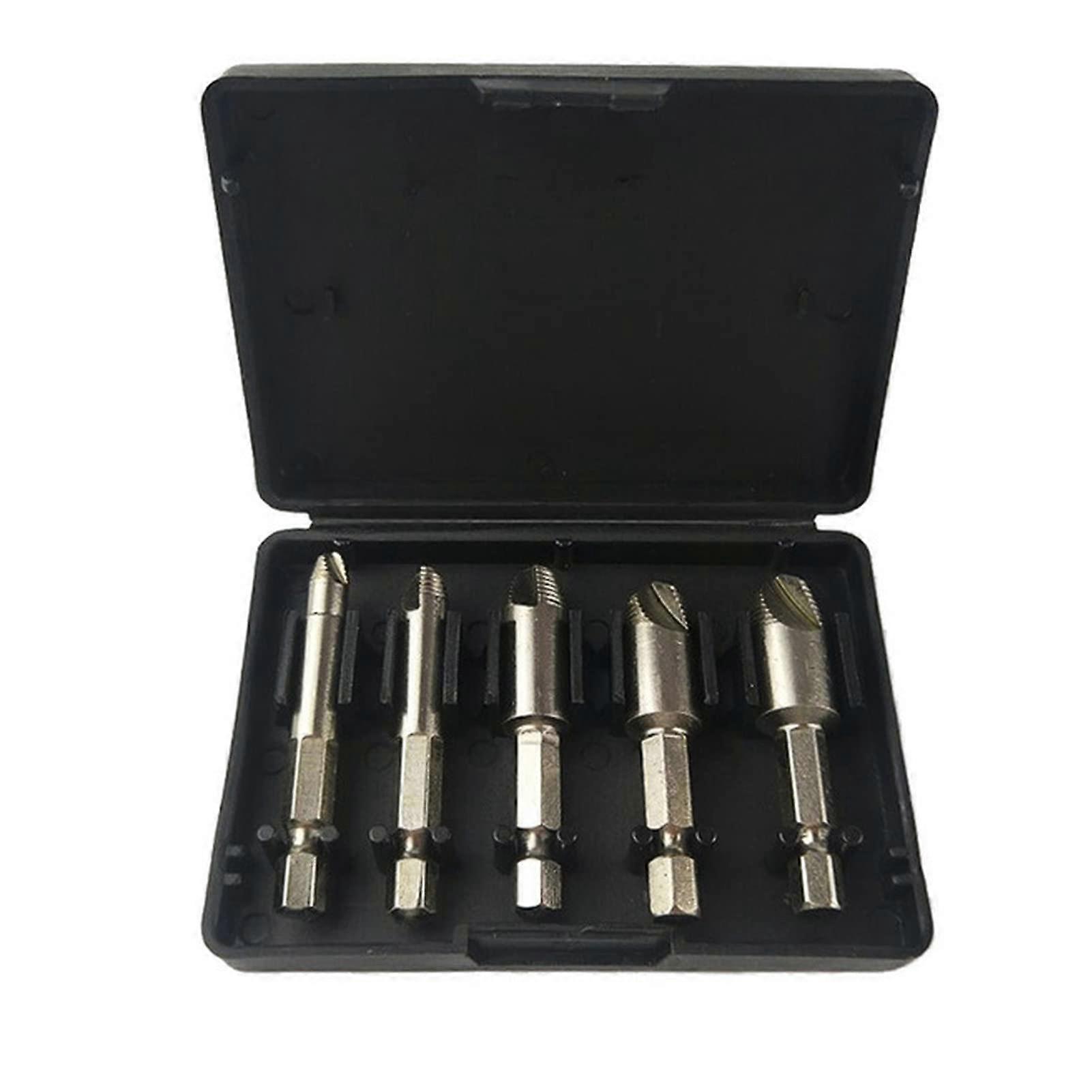 SEvso Screw Extractor 5Piece Set Defective Bolt Removal Tool