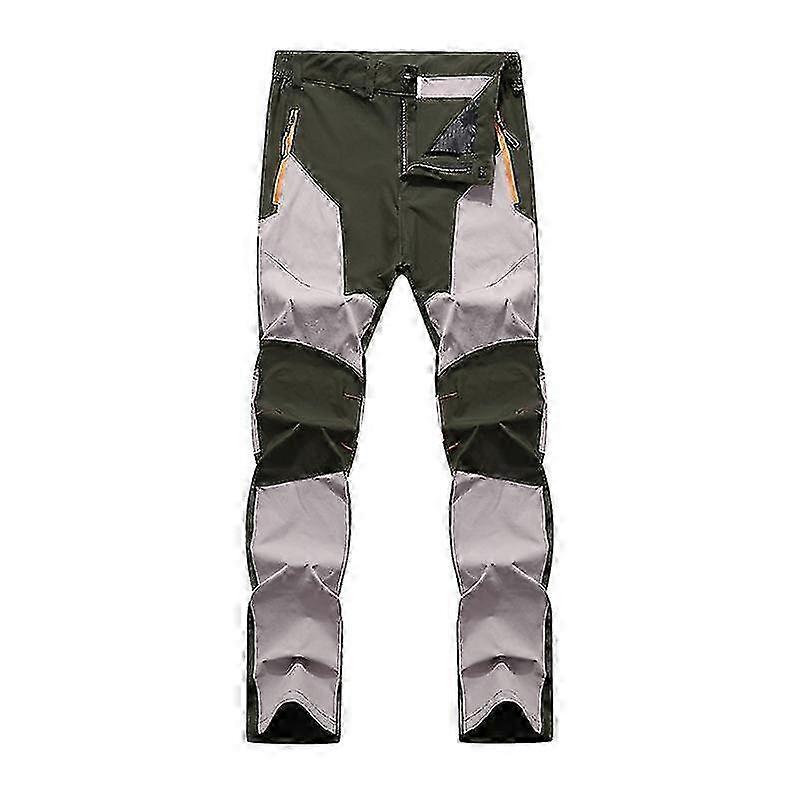 Men's Windproof Waterproof Breathable Quick-Drying Hiking Trousers