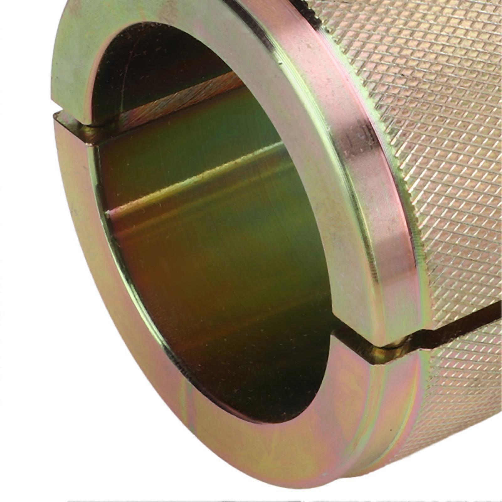 Motorcycle Inverted Fork Oil Seal Driver Tool Carbon Steel Split Design Universal for Replacing Installing 35/36mm (1.38/1.42in)