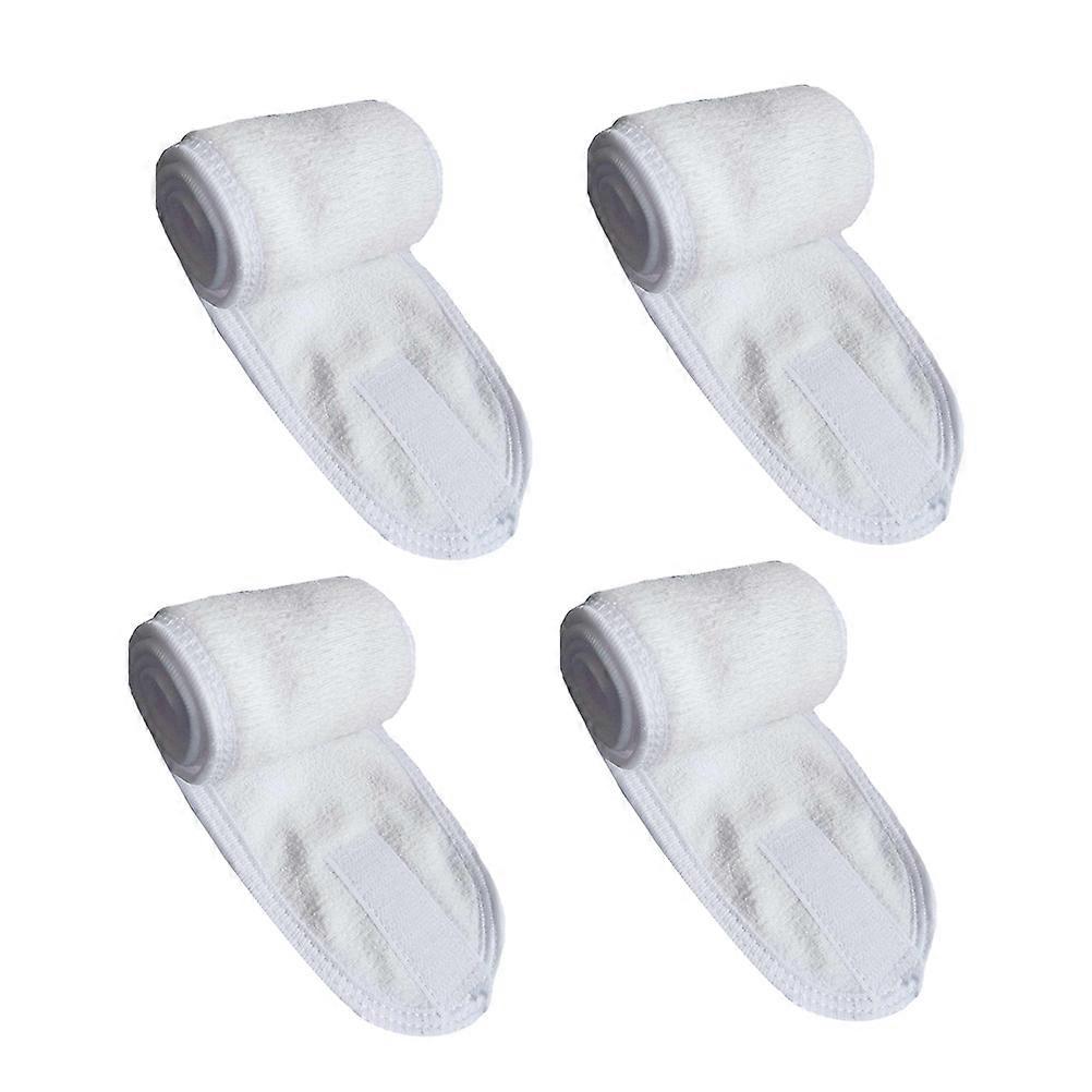 Here's a refined and professional product description based on your input:
**4 Pack Facial Headbands – Sweat Absorbent Hair Bands for Spa,
