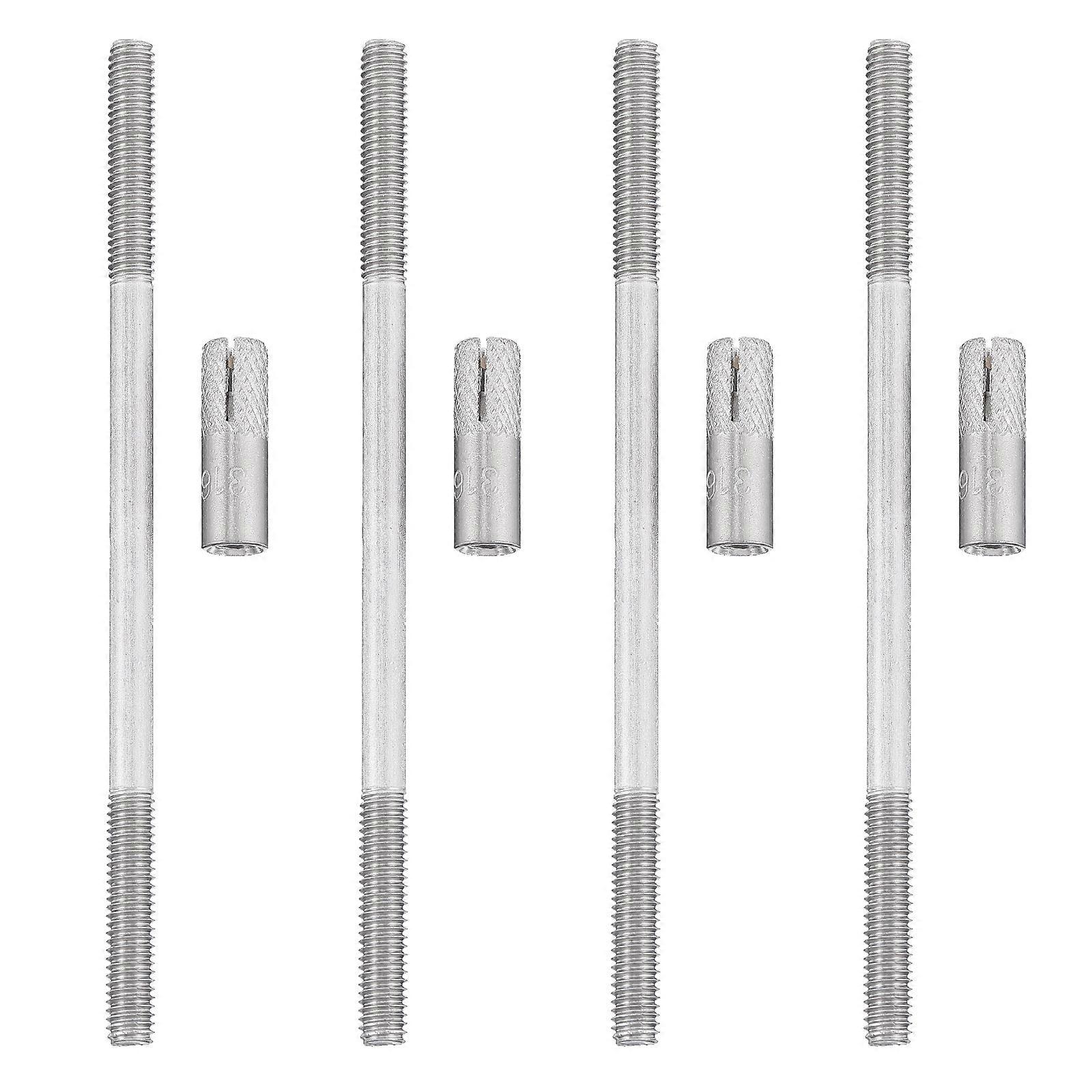 Floating Shelf Invisible Support Bracket Hidden Storage Space Flexibility Stainless Steel 1Set