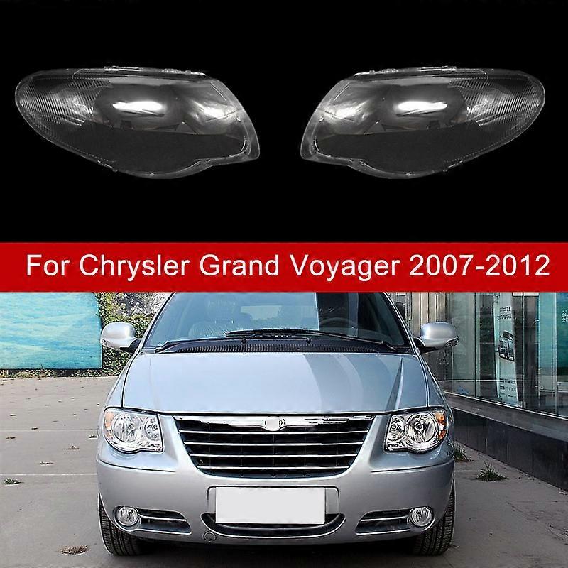Für Chrysler Grand Voyager 2007 - 2012 Autozubehör Scheinwerfer Linsenabdeckung Scheinwerferschale Transparenter Lampenschirm Plexiglas
