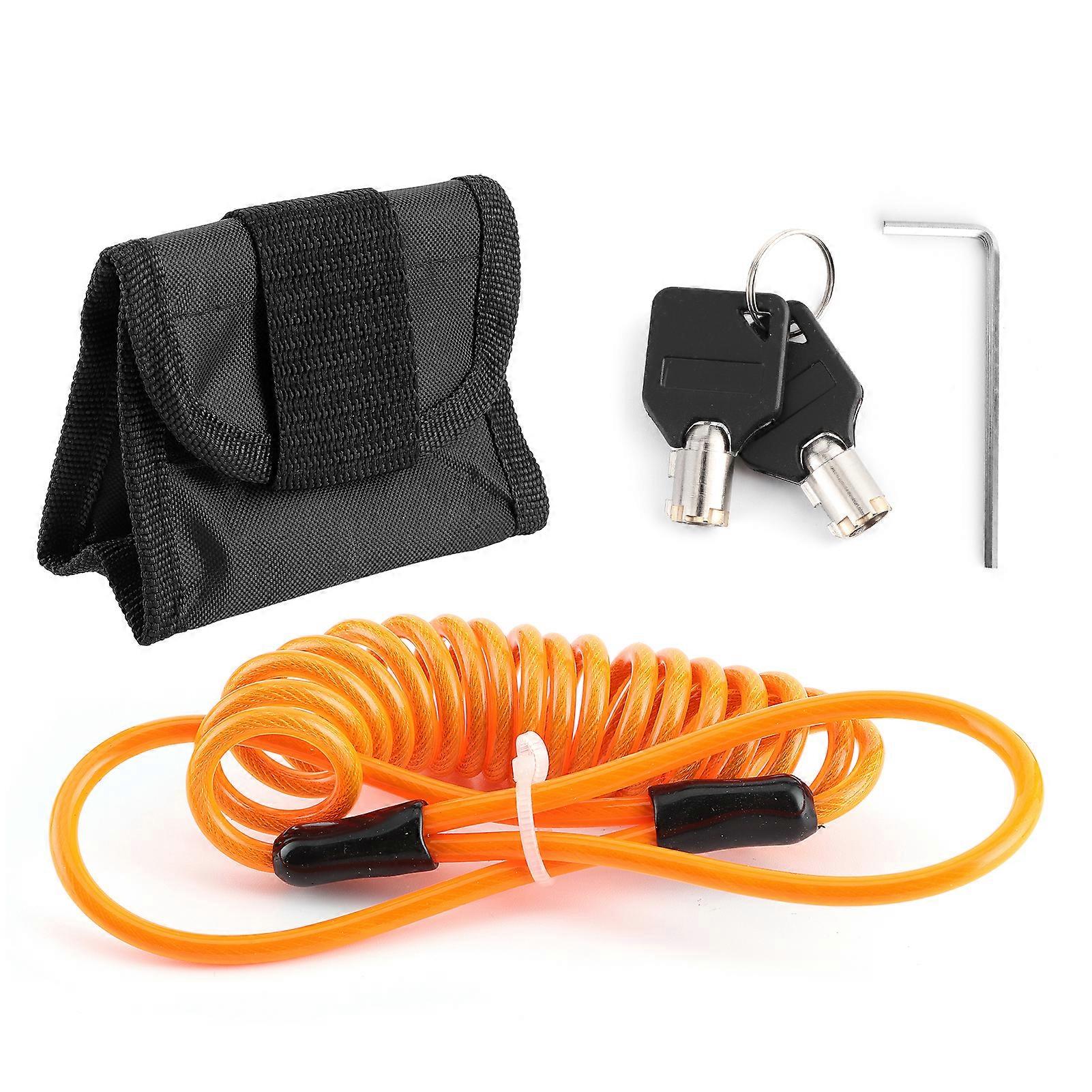 Wheel Disc Brake Lock AntiTheft Security Alarm Universal Motorcycle Scooter Accessory