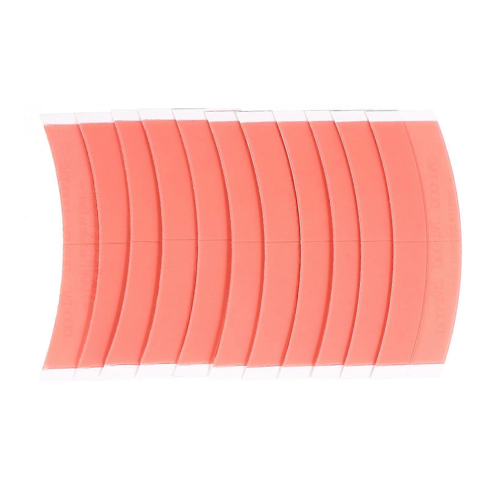 Tape Extension Adhesive Hair Tape Extensions Double Sided Invisible Red Glue Plastic 36Pcs