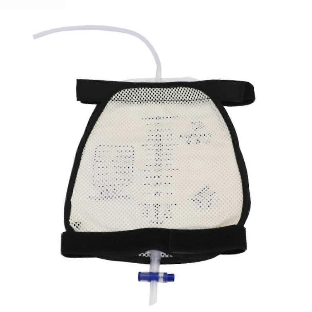 Urine Drainage Bag, Disposable Large Capacity, Universal Size for All Legs, Breathable External Urine Collection Bag