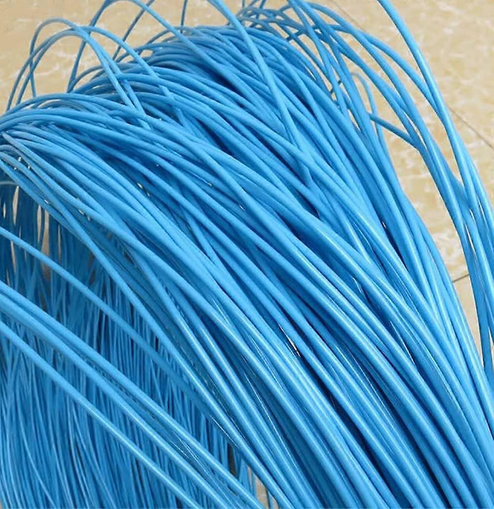 Basket Restoration Material, Round Rattan Fastening Set, Blue Vinyl Plastic Strapping for Garden Furniture and Rattan Sofas