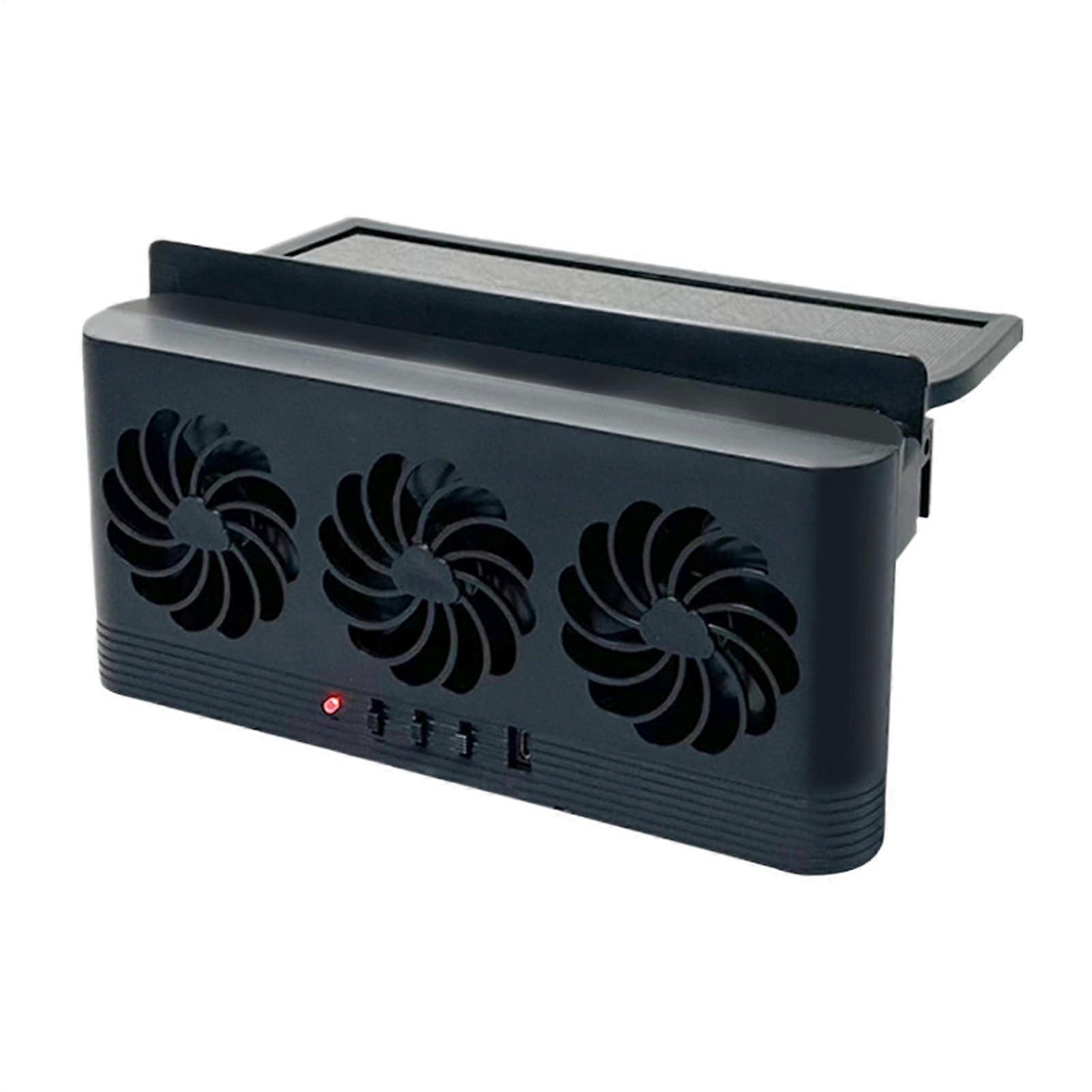 Fan SolarPowered Car Exhaust, CarCooling System EcoFriendly Ventilation Unit For SUV Sedan Trucks