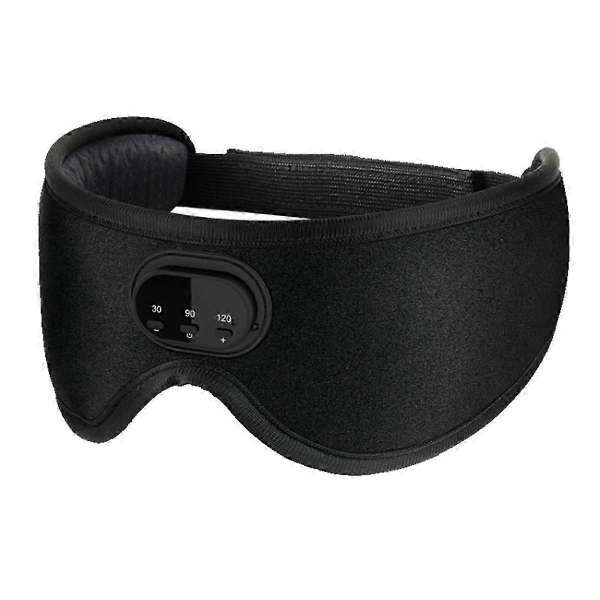 3D Bluetooth Sleeping Mask with Noise Reduction - Comfortable Blackout Eye Mask for Relaxation & Restful Sleep