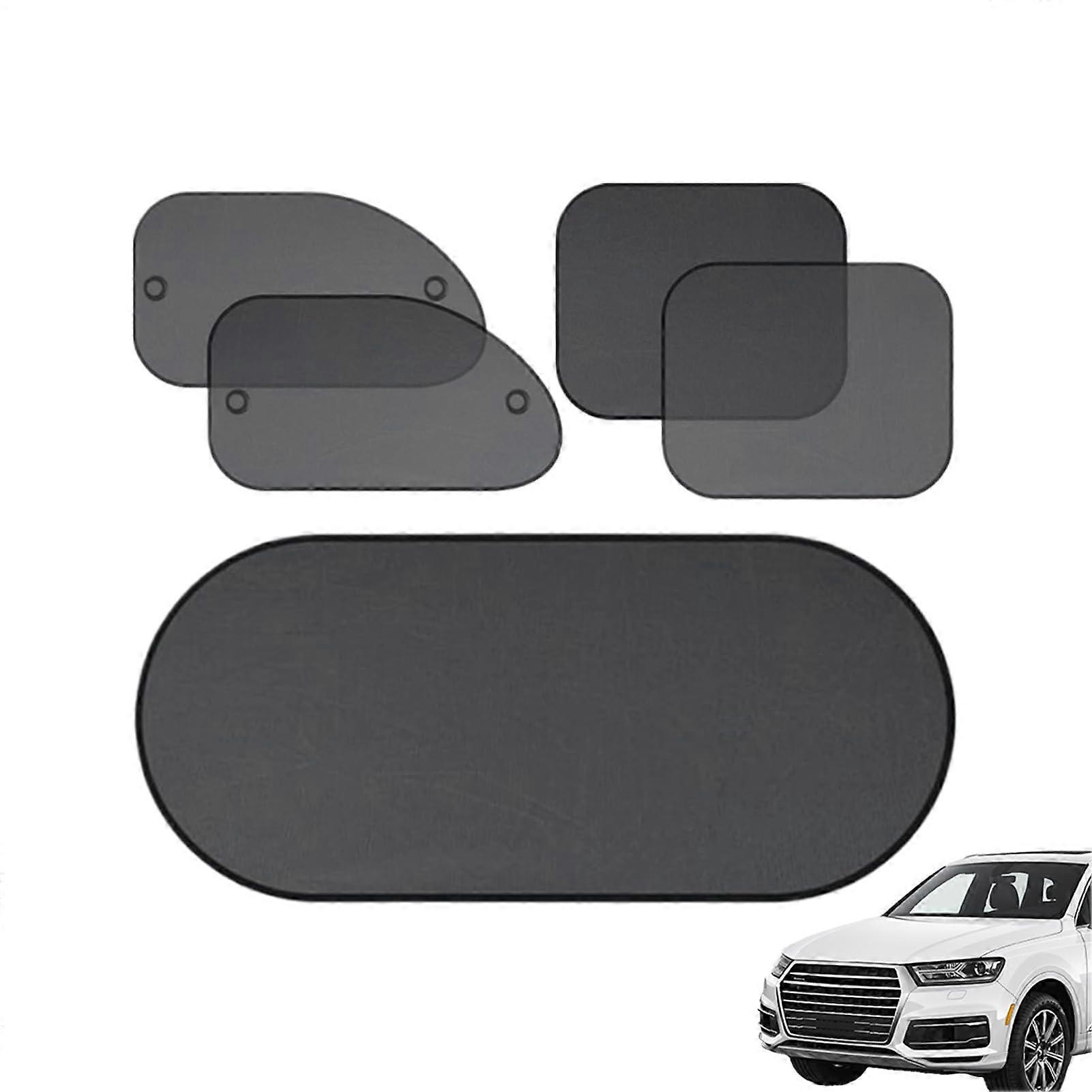 Sun Protection for Car Windows, Sunshade for Car Side Windows, UV Protection 5Pack
