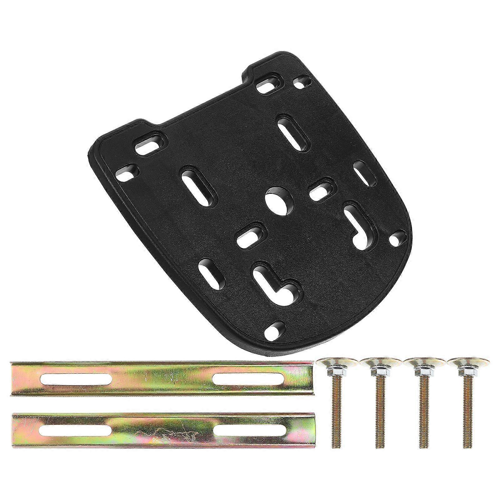 1 zestaw adaptera tylnego bagażnika motocyklowego Adapter płyty montażowej bagażnika ze