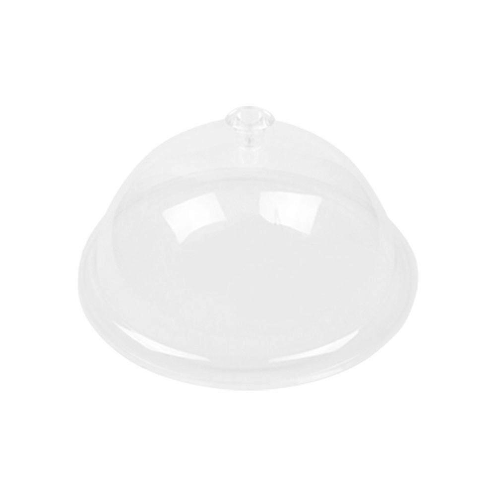 Transparent Round Food Cover Made of PVC Material for Kitchen Use Practical Lid 1 Piece