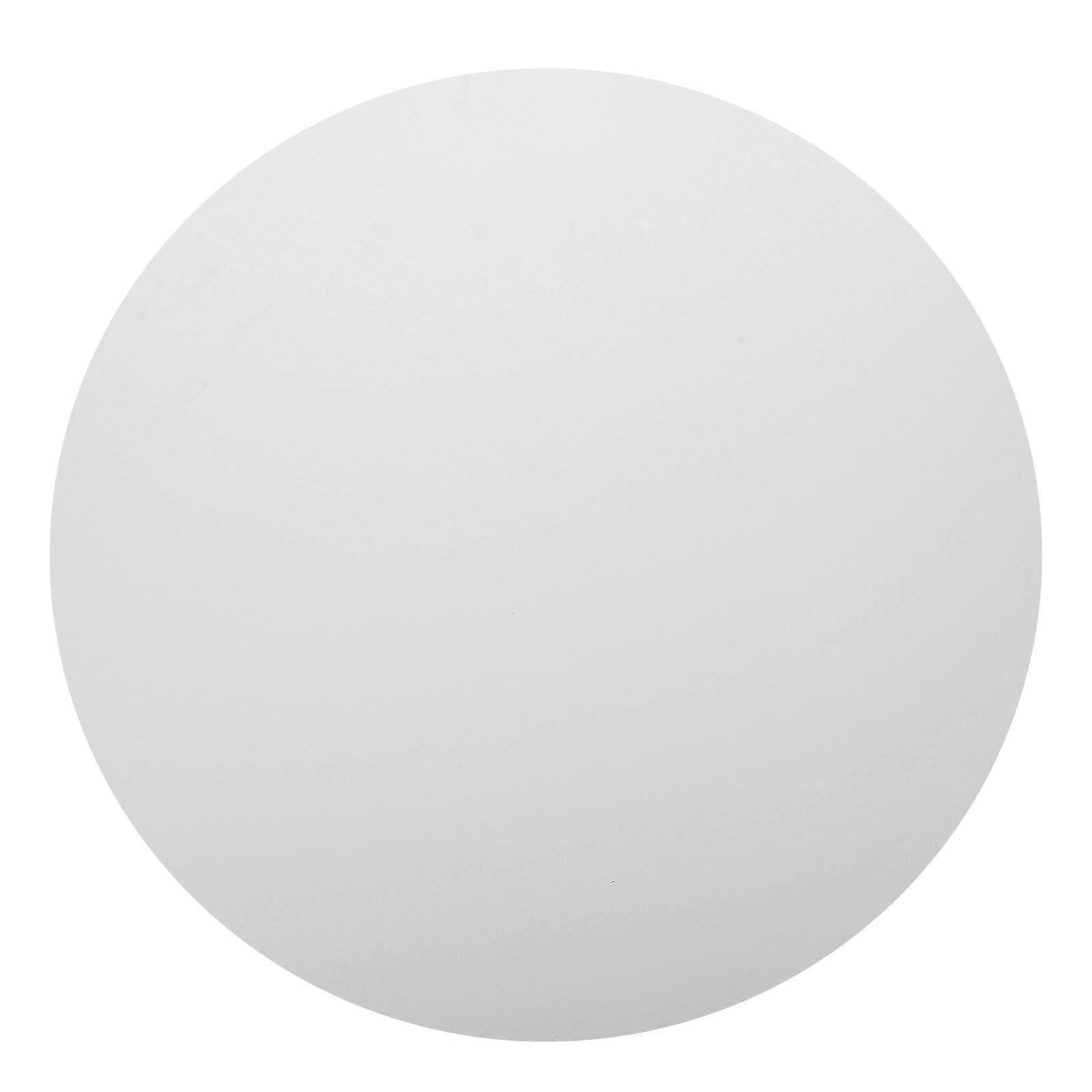 Round Canvas Panel for Painting White Artist Canvas Board Suitable for Oils Acrylics and Tempera 50CM