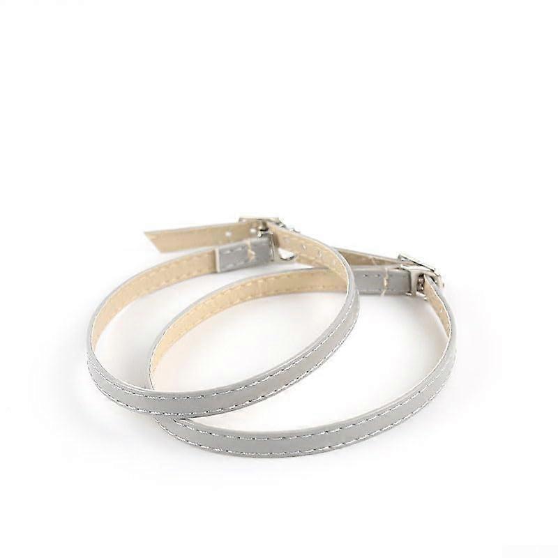 Shoe Accessory Set, Removable Heel Strap System, Designed to Enhance Your Look (Grey)