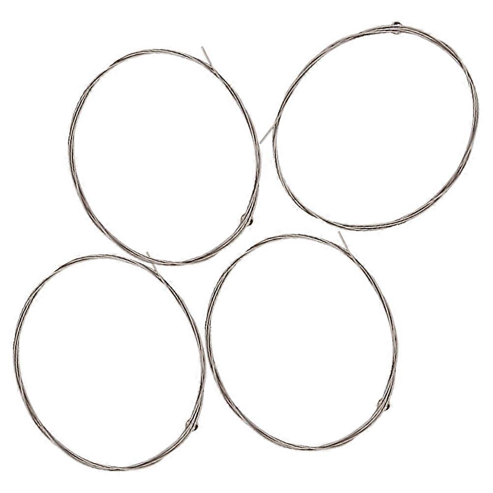 Electric Bass Strings Hexagonal Coated Copper Alloy Wrapped Strings 1Pack
