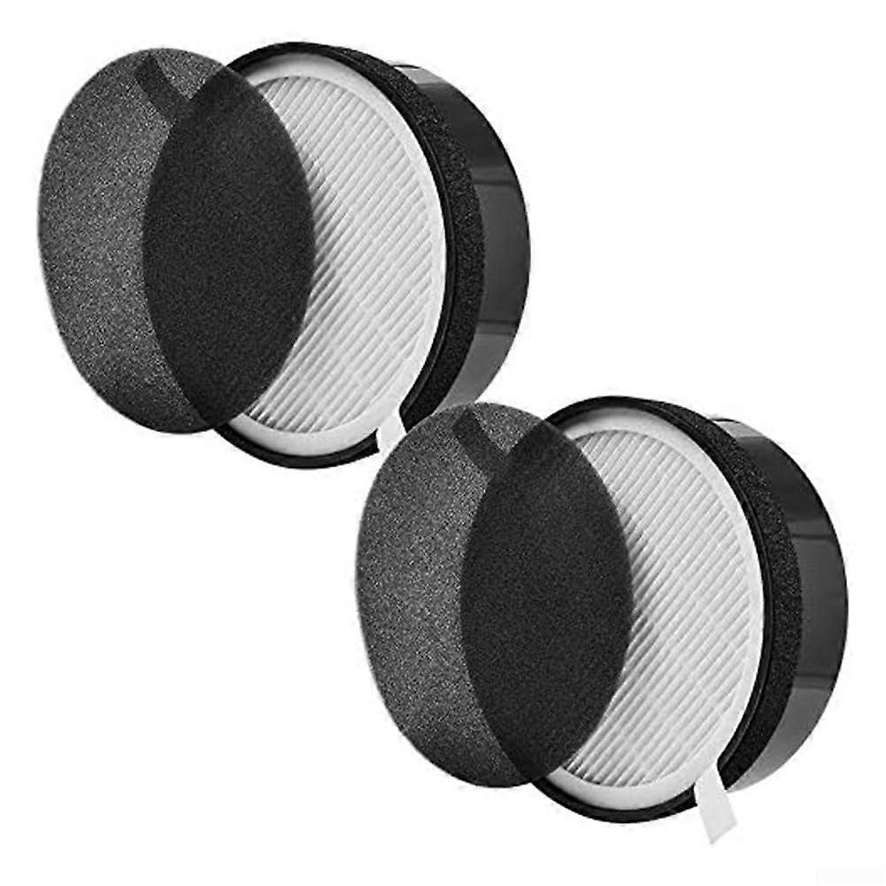 Air Purifier for LVH132 Filter, 2 H13 HEPA Filters and 2 Activated Carbon Pre Filters for HEPA and Activated Carbon Filter Kit