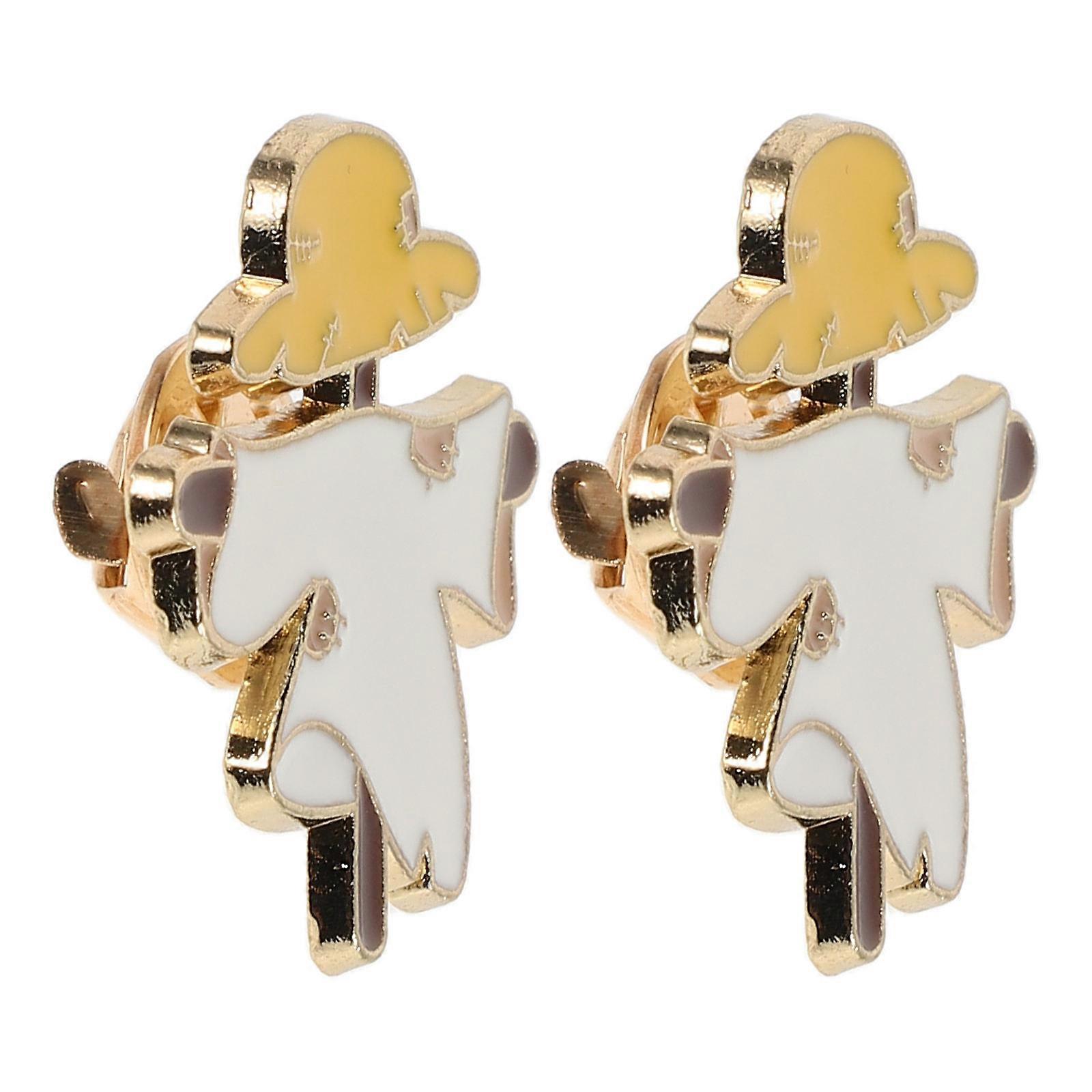 2pcs Scarecrow Enamel Brooch Pins for Women – Japanese Style Costume Accessories for Halloween, Thanksgiving, Christmas & Fall Parties – Charming
